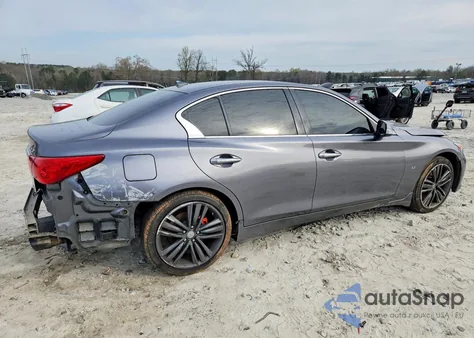 2014 Infiniti Q50 Premium из США, поврежденный, VIN JN1BV7AP4EM685329